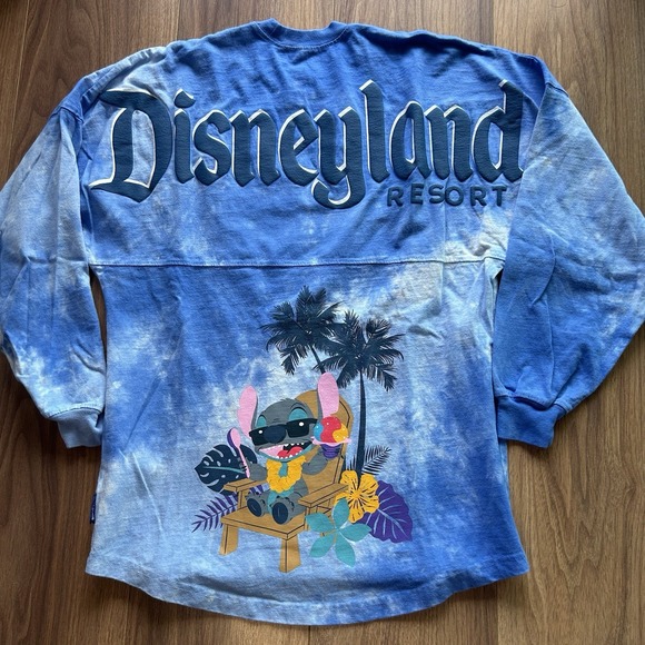 Disneyland Spirit Jersey Shirt Womens XS Stitch Disneyland Resort Tie Dye - Picture 6 of 8